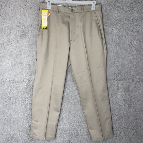 Dockers Other - NWT DOCKERS‎ Khaki Pants Men 34x29  Flat Front Relaxed Fit Stain Defender